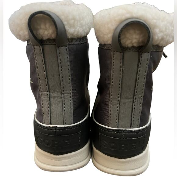 NWOT Women’s Sorel Explorer Carnival Gray Boots – Sz 9.5 - Picture 7 of 8